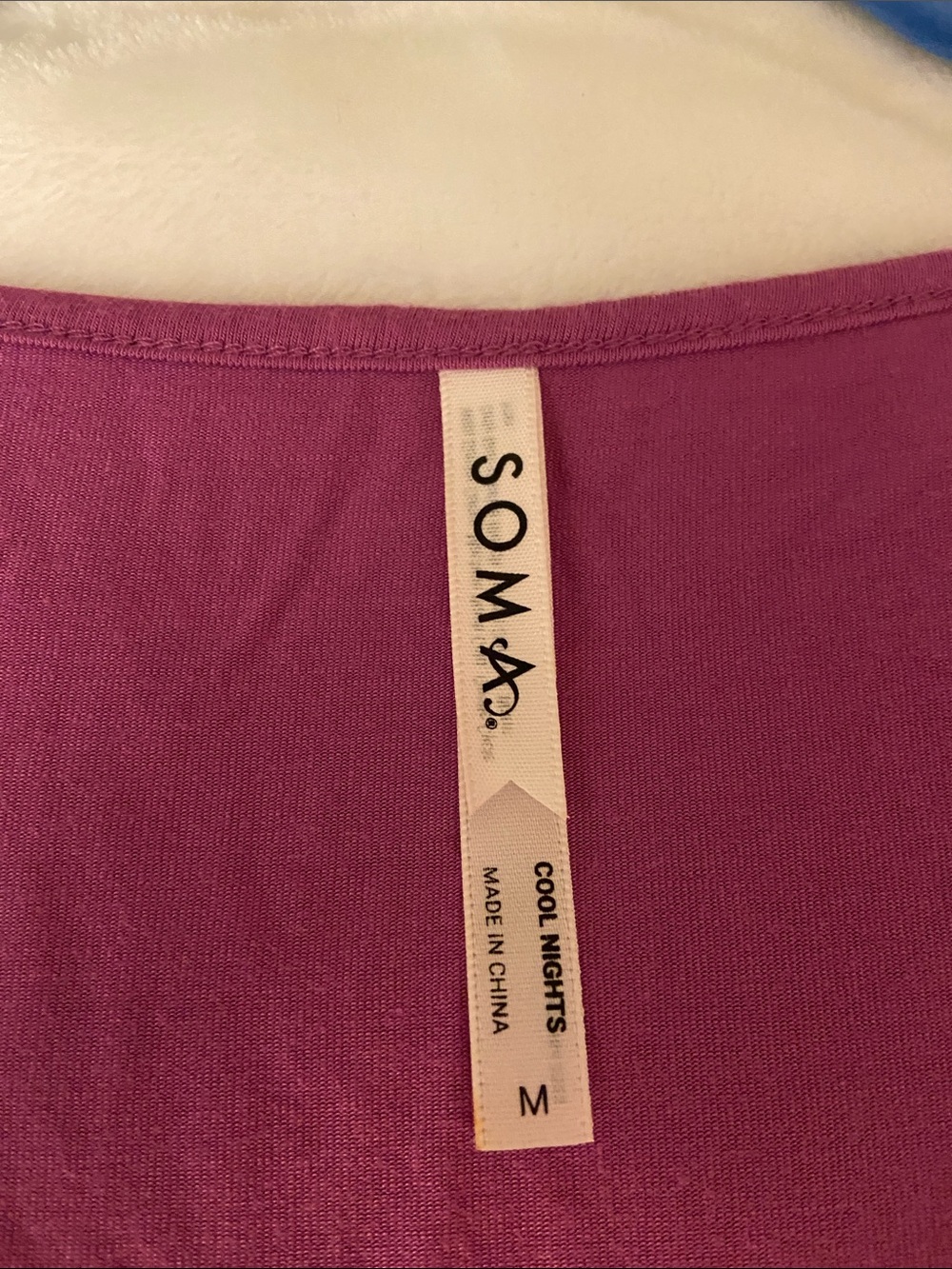 Soma Raspberry V-Neck Short Sleeve Top - Picture 9 of 10